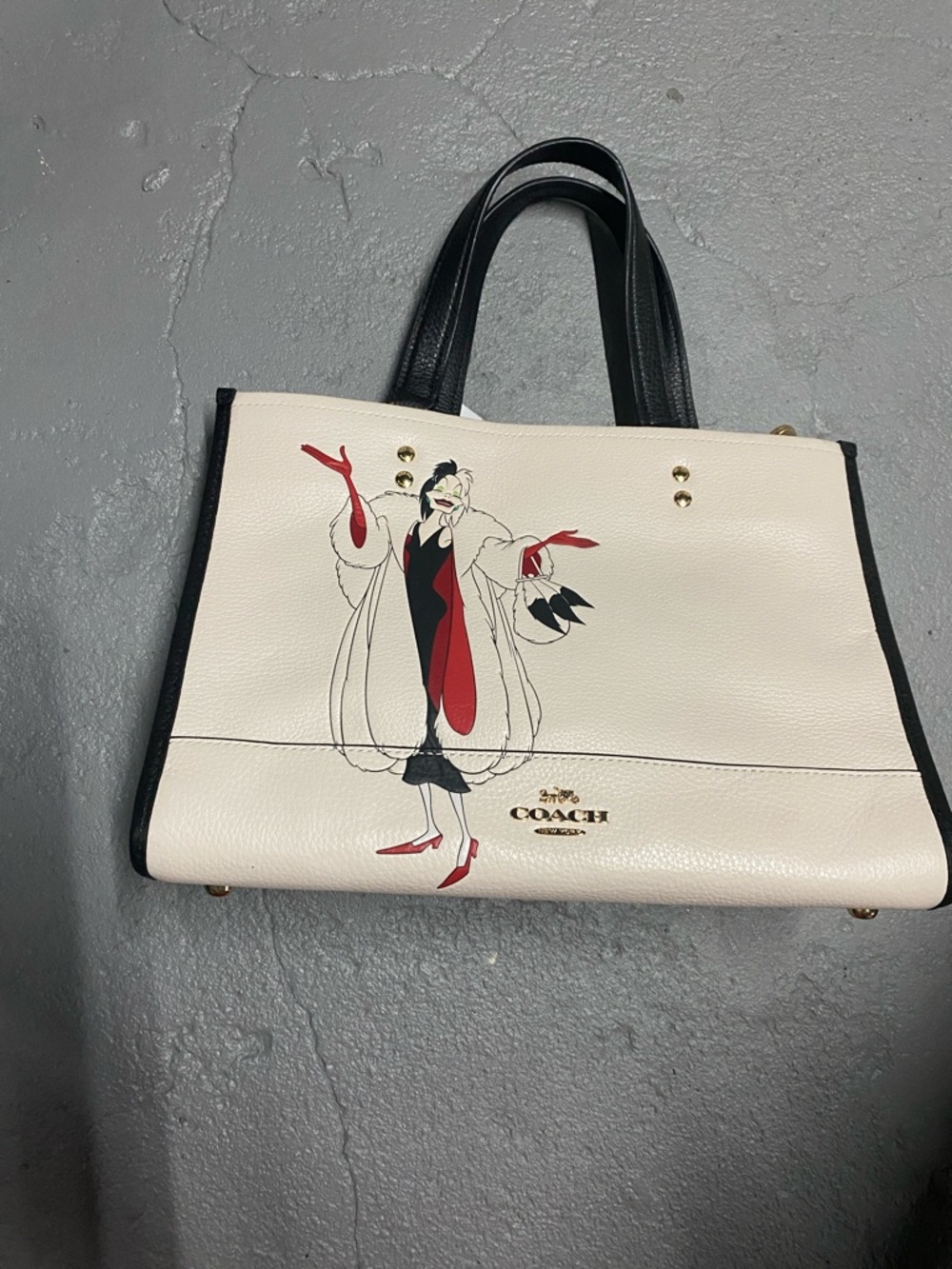 Coach X Disney Villains Cruella Dempsey Tote